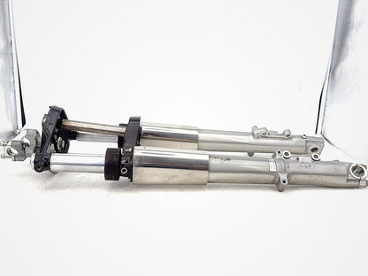 2004 Harley Touring FLHT Electra Glide OEM Front Triple Tree Set & LH RH Fork Legs Sliders
