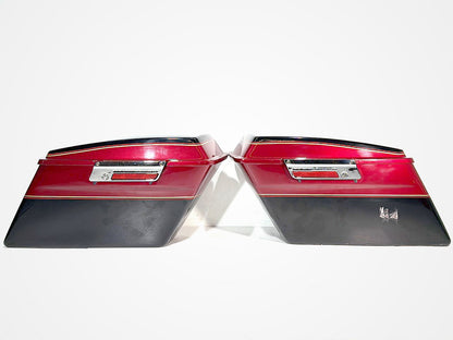 1995 Harley Touring FLHTCI Electra Glide Classic OEM Left Right Saddlebags Luggage NOKey