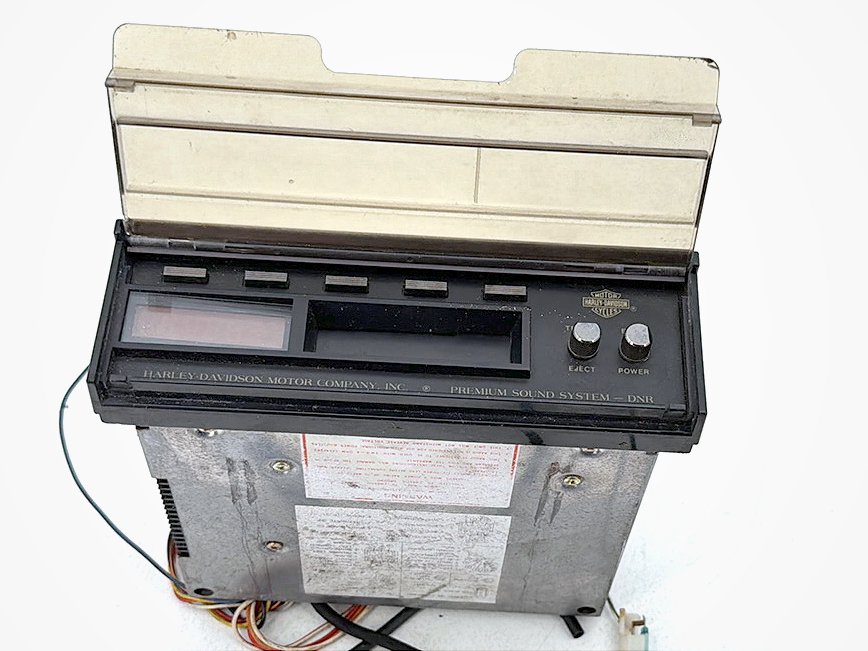 1984 - 1998 Harley-Davidson Touring Electra Glide Classic Radio Cassette Player Audio 76146-98 76164-98A