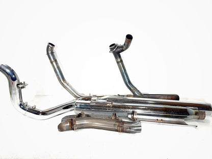 1999 - 2006 Harley-Davidson Touring Electra Glide Classic Exhaust Header Pipes Muffler 65621-99B