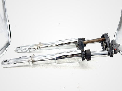 00 Harley Touring Electra Ultra Front Triple Tree Set &amp; LH RH Fork Legs Sliders