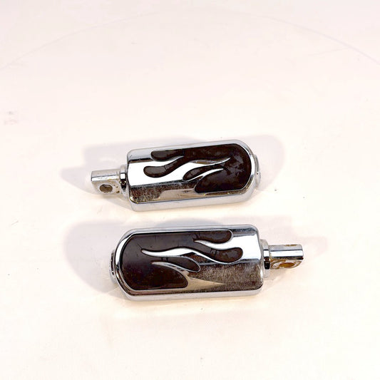 1986 - 2003 Harley-Davidson Sportster Hugger 883 Passenger Left & Right Foot Pegs 50312-03