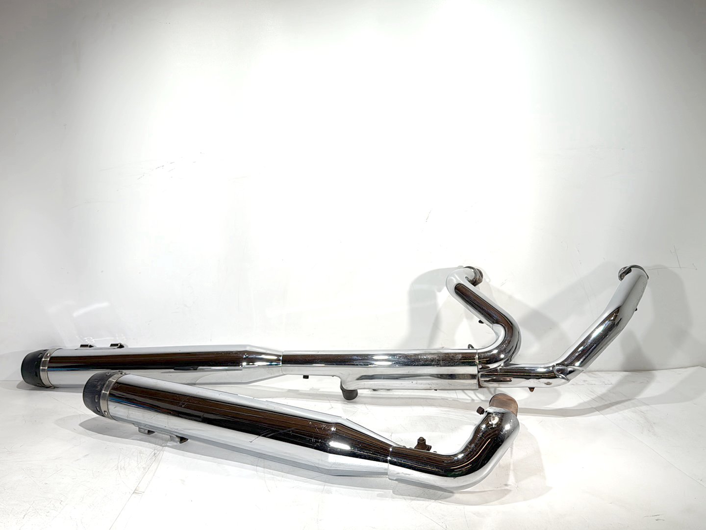 2014 Harley Street Glide Touring FLHXS OEM Exhaust Header Pipes Muffler