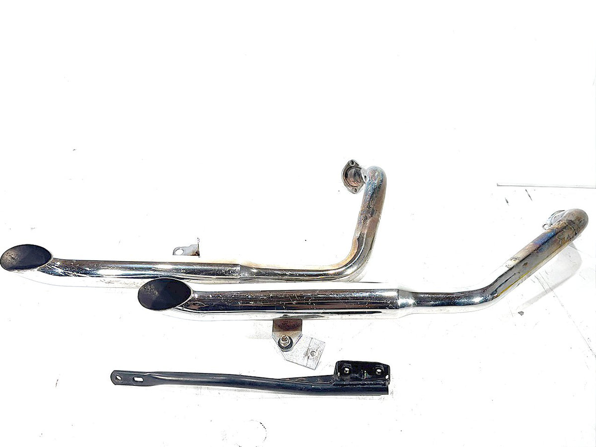 1997 Harley Sportster 1200 XL1200C OEM Exhaust Header Pipes Muffler SCRATCHED
