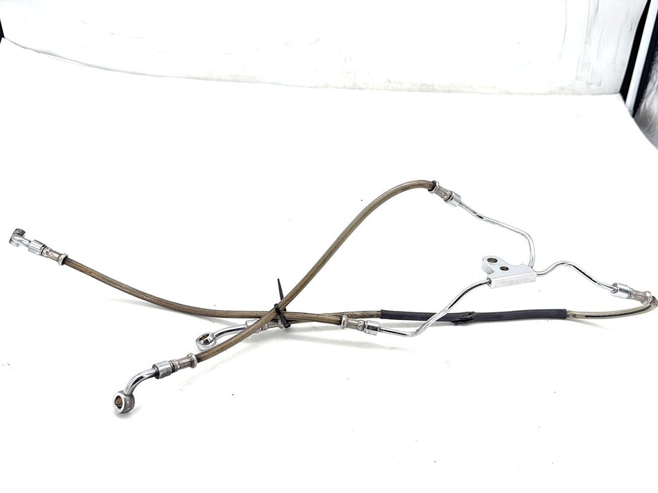 2005 Harley Electra Glide Touring CVO Screamin OEM Front Brake Hose Line Pipe
