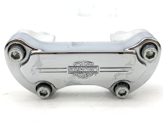 1999 - 2006 Harley-Davidson Dyna Low Rider Front Handlebar Riser Top Clamp Chrome 56124-77