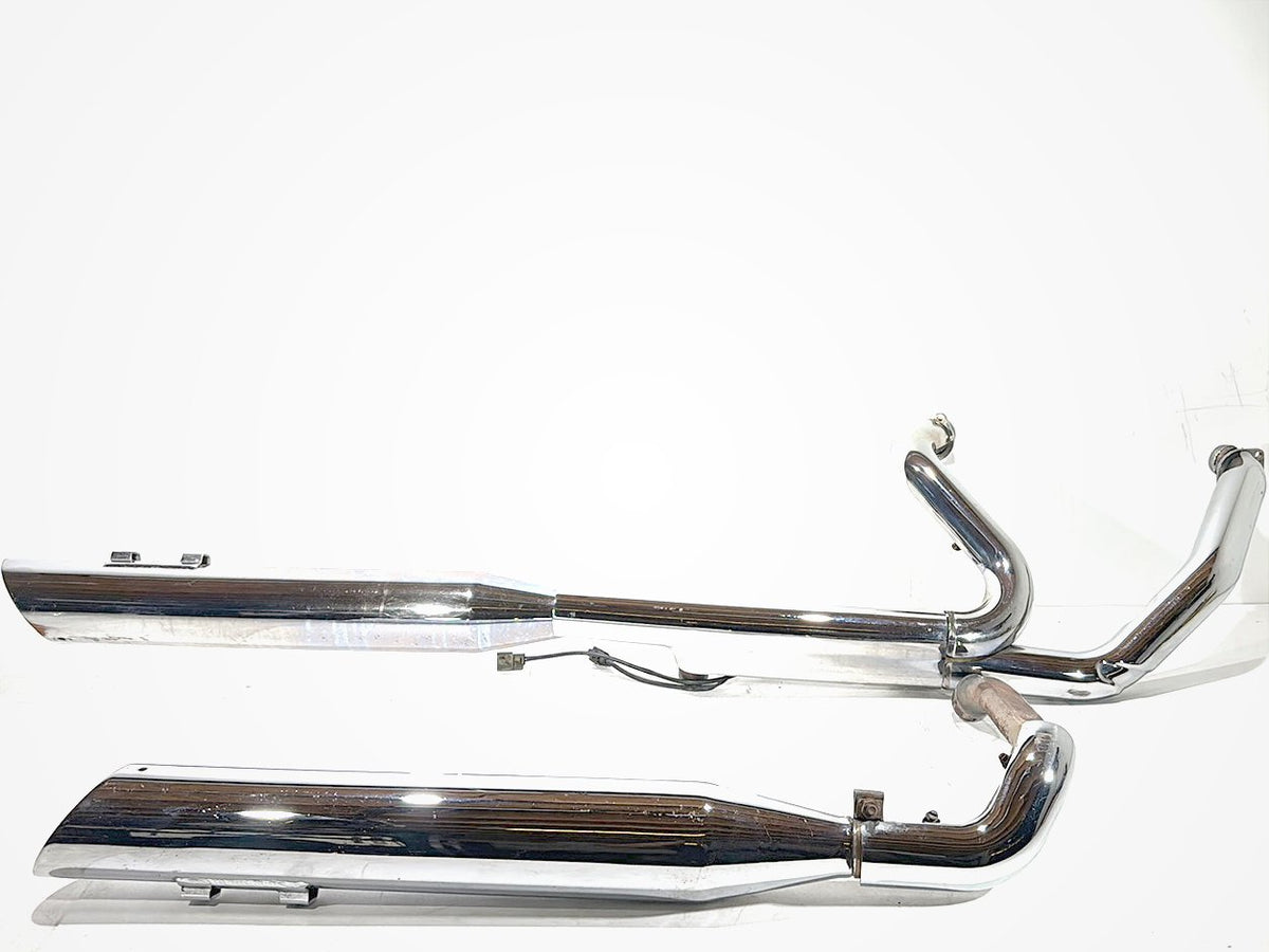 13 Harley Electra Glide Touring Ultra Exhaust Header Pipes Muffler Vance & Hines