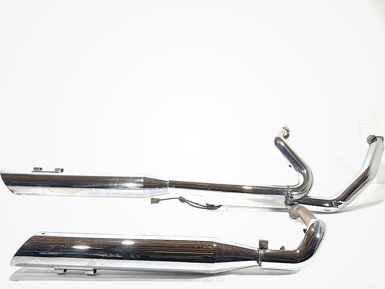 2013 Harley Electra Glide Touring Ultra FLHTCUI OEM Exhaust Header Pipes Muffler Vance & Hines