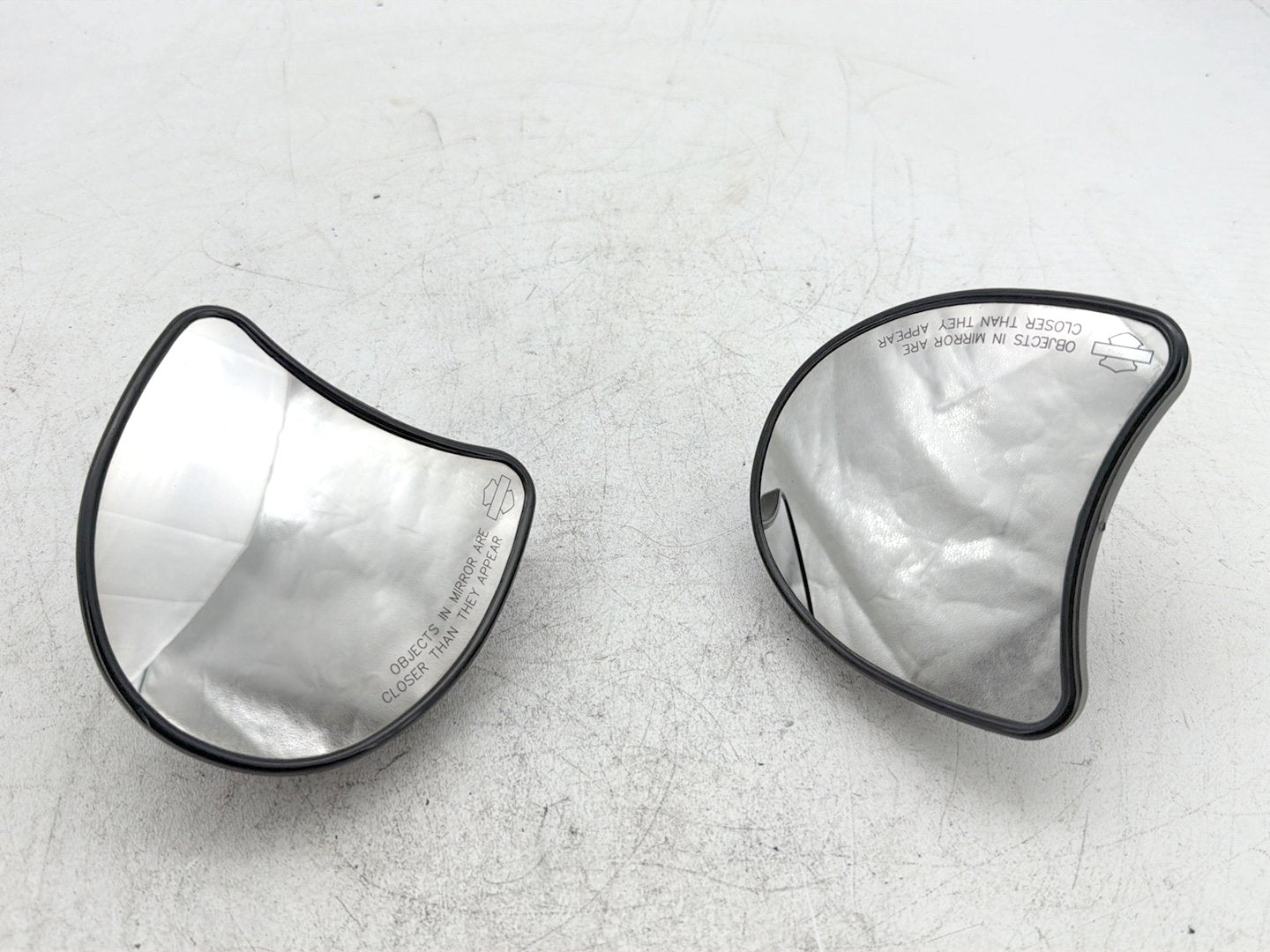 2009 Harley Street Glide Touring FLHX OEM Right & Left Fairing Rear View Mirror