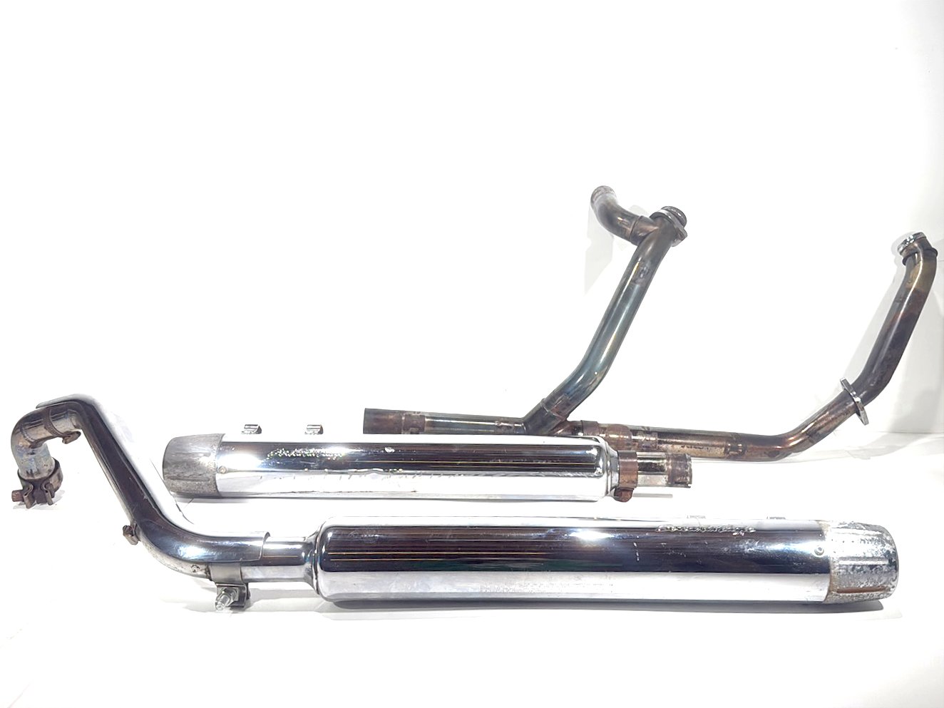 2005 Harley Touring FLHRCI Road King Classic OEM Exhaust Header Muffler Pipes Screamin Eagle