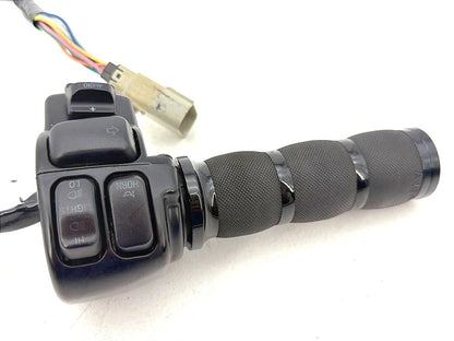 2007 - 2012 Harley-Davidson Touring Street Glide Left Turn Signal Headlight Switches Controls w/ Hand Grip