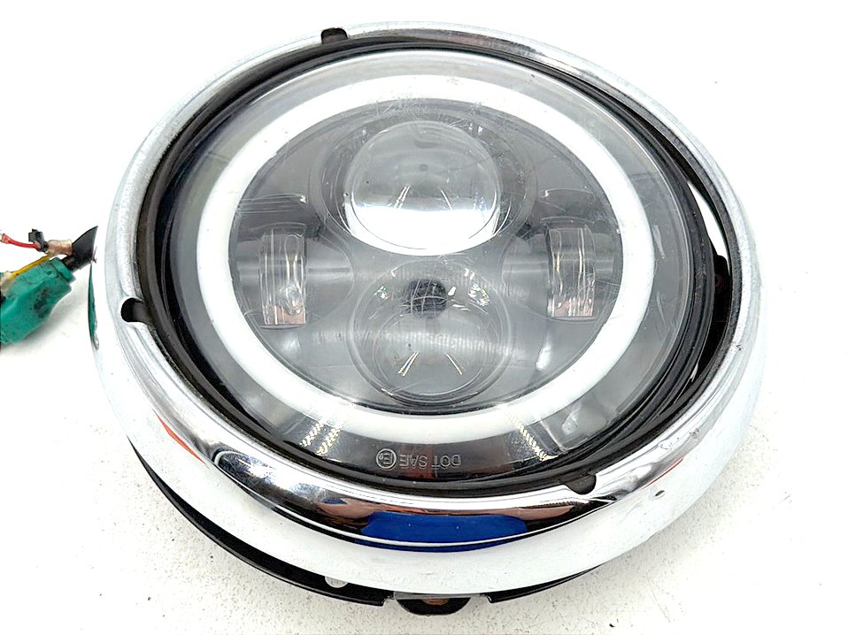 2007 - 2012 Harley-Davidson Touring Street Glide Headlight Headlamp Head Lamp Light LED