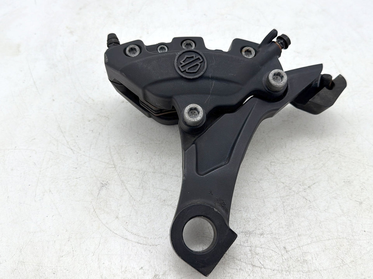 2010 Harley Street Glide Touring FLHX OEM Rear Back Brake Caliper w/ Bracket