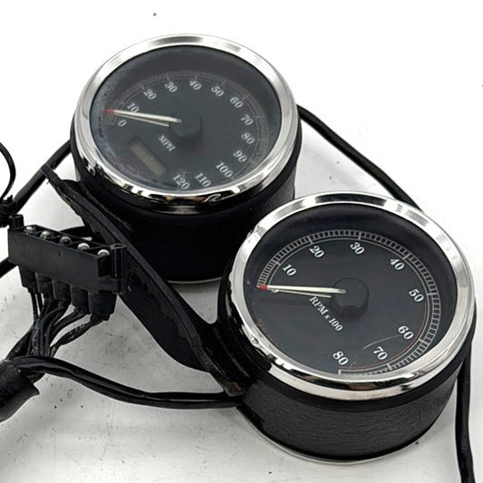1991 - 2003 Harley-Davidson Sportster Base 1200 Speedo Tacho Speedometer Tachometer Gauges  	67338-97