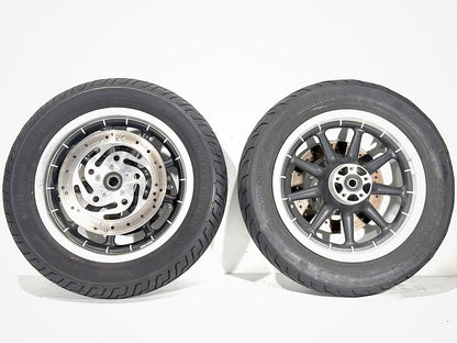 2000 Harley Touring FLHTCUI Electra Glide Ultra Front &amp; Rear Wheel Rim Tire 16"
