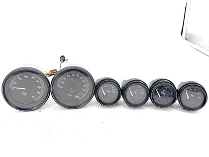 1996 Harley Electra Glide Touring FLHT OEM Air Oil Volt Fuel Tacho Speedo Gauges