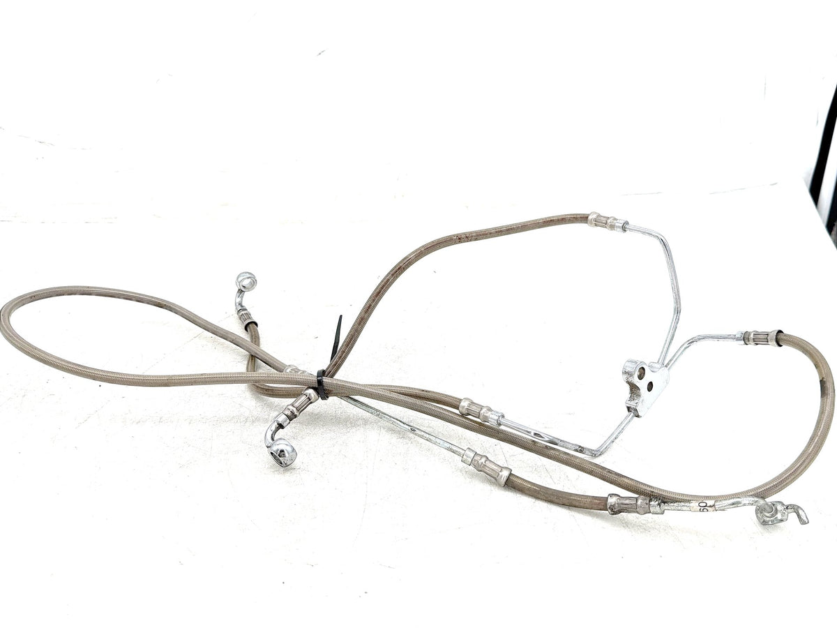 2009 Harley Electra Touring CVO Screamin Eagle OEM Front Brake Hose Line Pipe