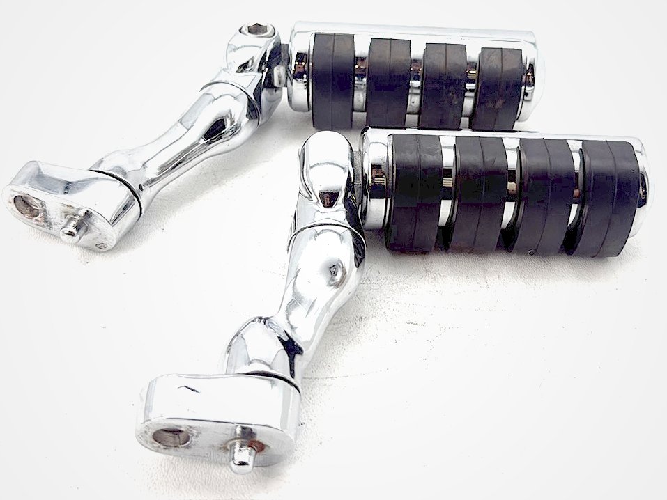 2007 Harley Touring Electra Police Kuryakyn Passenger Left & Right Foot Pegs