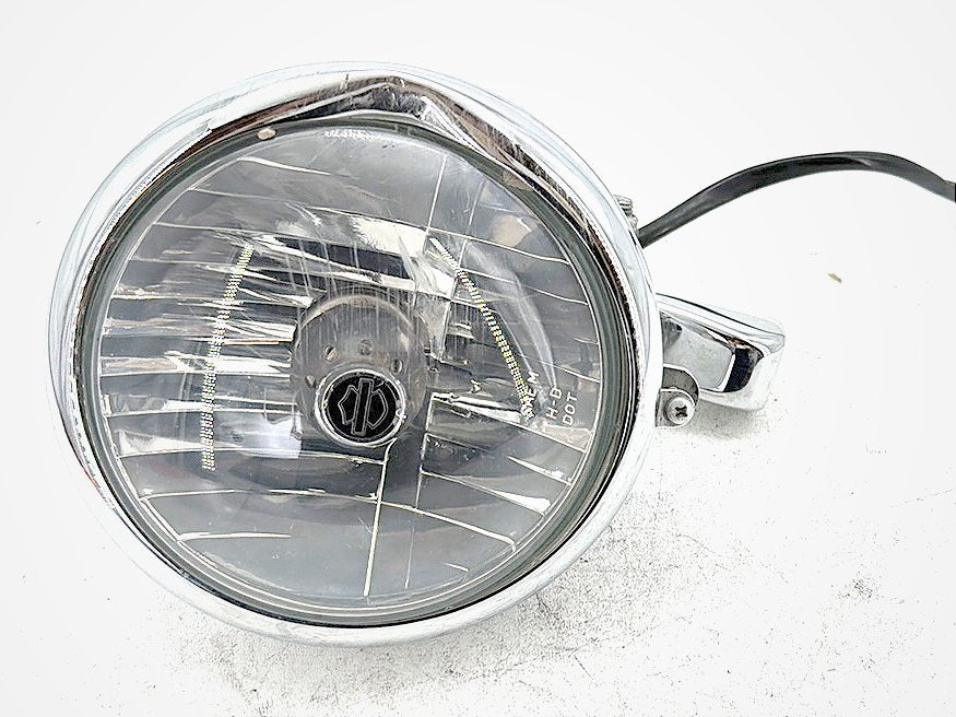 2006 Harley Sportster 1200 XL1200C Headlight Halogen Dented Scratched