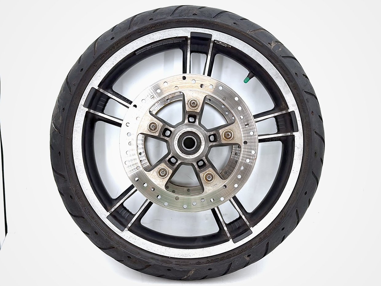 2008 Harley Electra Glide Touring Ultra FLHTCUI OEM Front Wheel Rim Tire