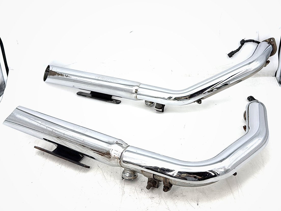 2008 Harley Sportster XL883L 883 Low OEM Exhaust Header Pipes Muffler 64842-04