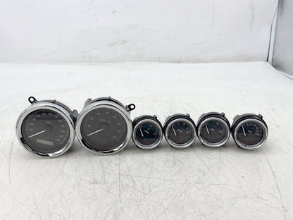 07 Harley Electra Glide Touring Ultra OEM Air Oil Volt Fuel Tacho Speedo Gauges