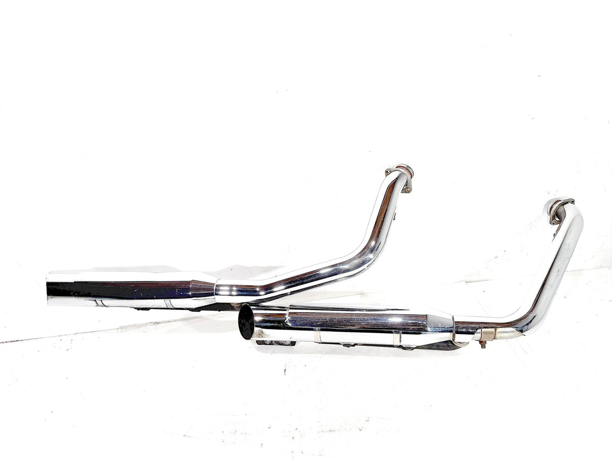 2001 Harley Heritage Softail Classic FLSTC OEM Exhaust Header Pipes Muffler
