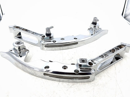 2016 Harley Road King Touring FLHR OEM Left Right Saddlebag Fender Struts Brackets