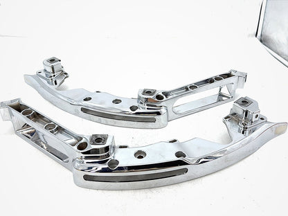 18 Harley Electra Glide Touring OEM Left Right Saddlebag Fender Struts Brackets