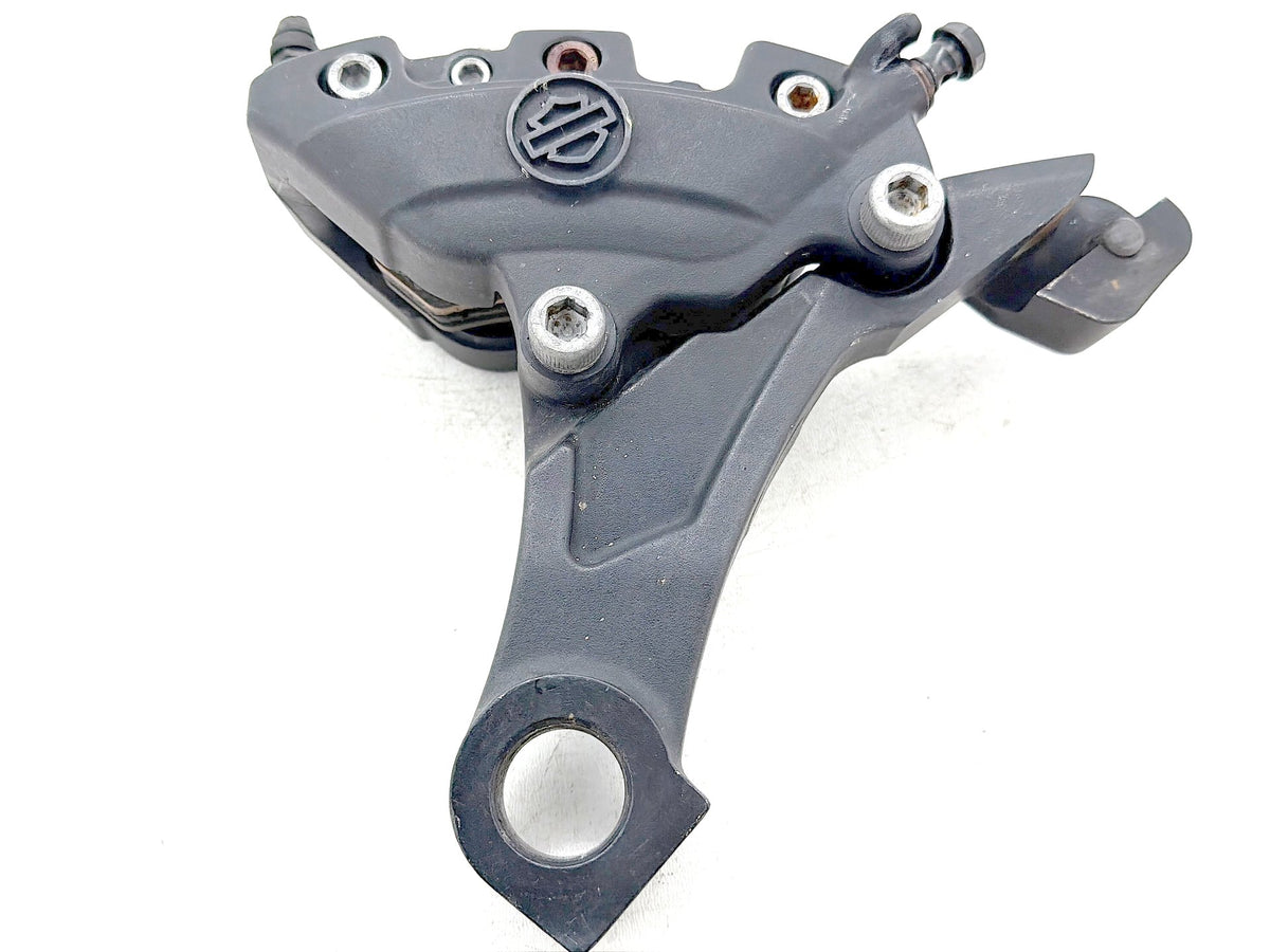 2012 Harley Street Glide Touring FLHX OEM Rear Back Brake Caliper w/ Bracket