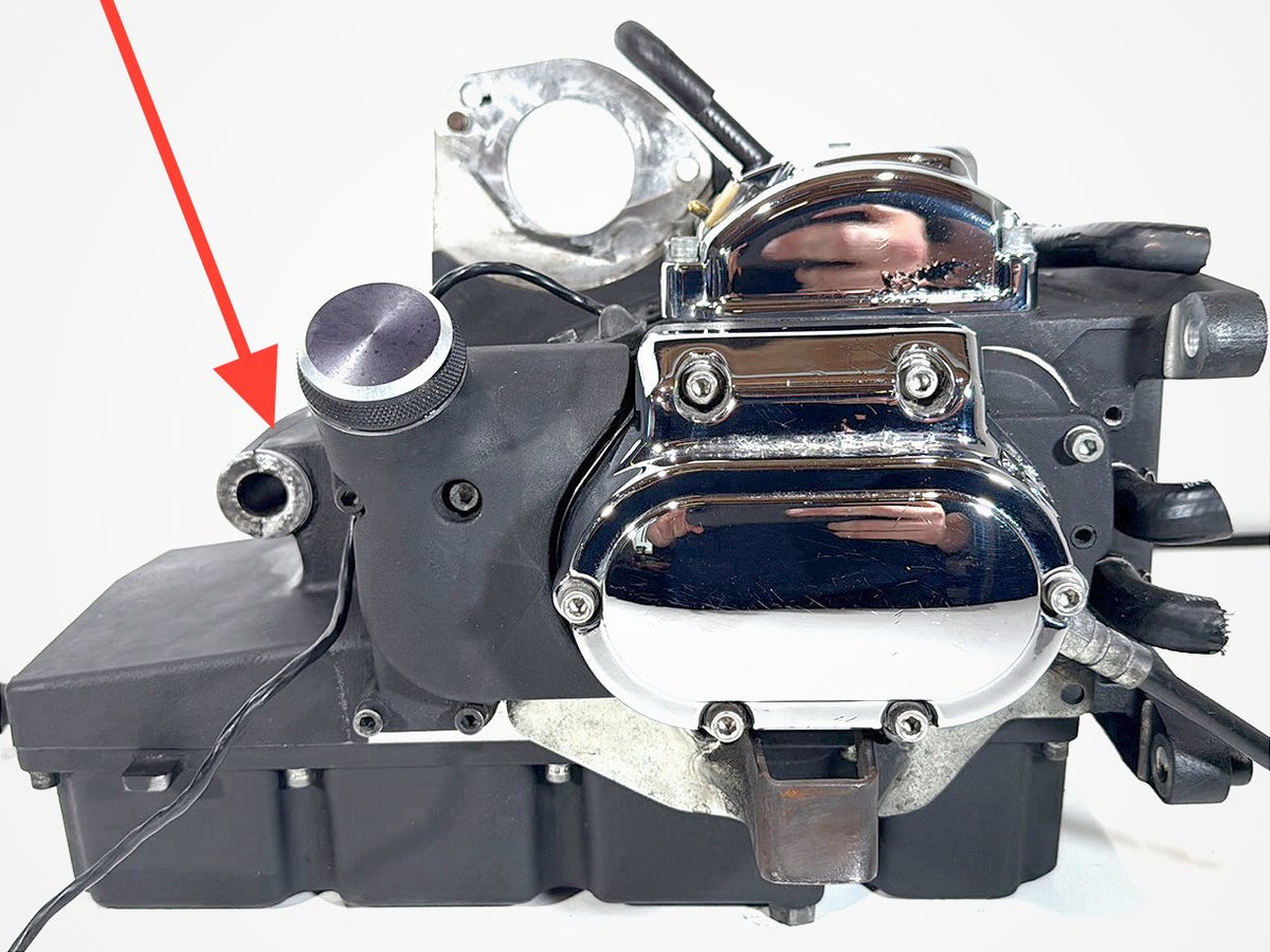 01 Harley Touring Road King Police 5 Speed Transmission Gearbox 78K * CRACKED *