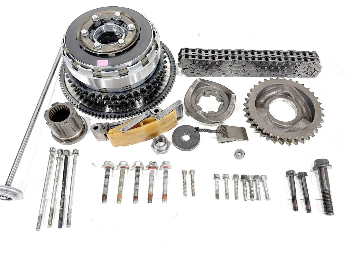 07 Harley Electra Glide Touring CVO Eagle OEM Clutch Basket Chain Tensioner Kit
