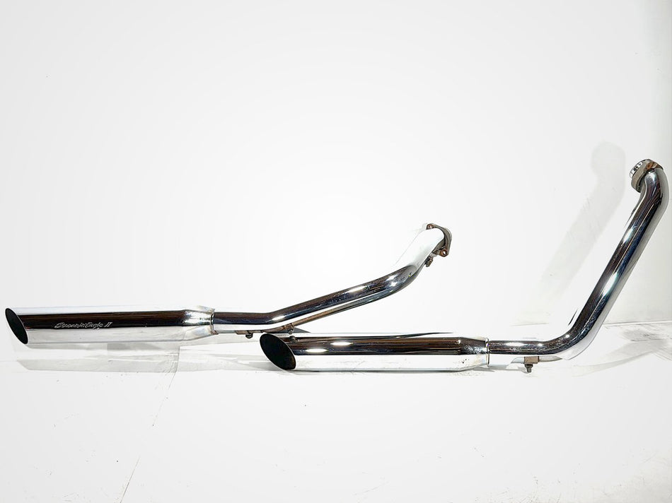 2005 Harley Heritage Softail Classic Exhaust Header Muffler Pipes Screamin Eagle