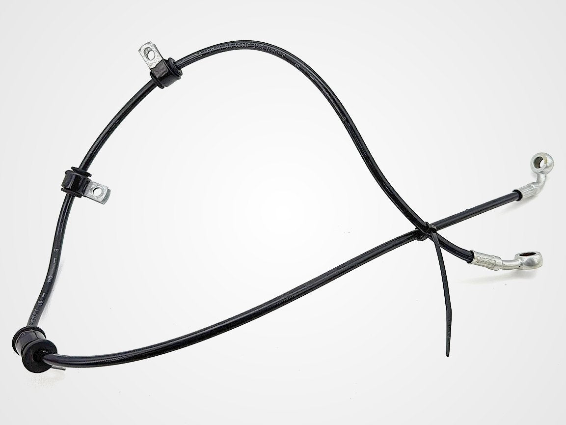 2008 Harley Softail Deluxe FLSTN OEM Front Brake Hose Line Pipe
