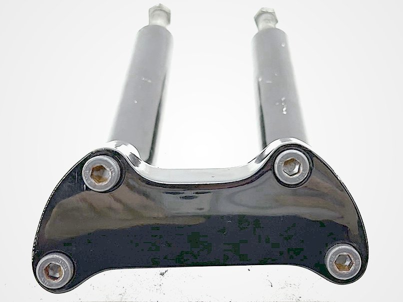 2011 Harley Road Glide Touring FLTRX OEM Front Handlebar Riser Top Clamp