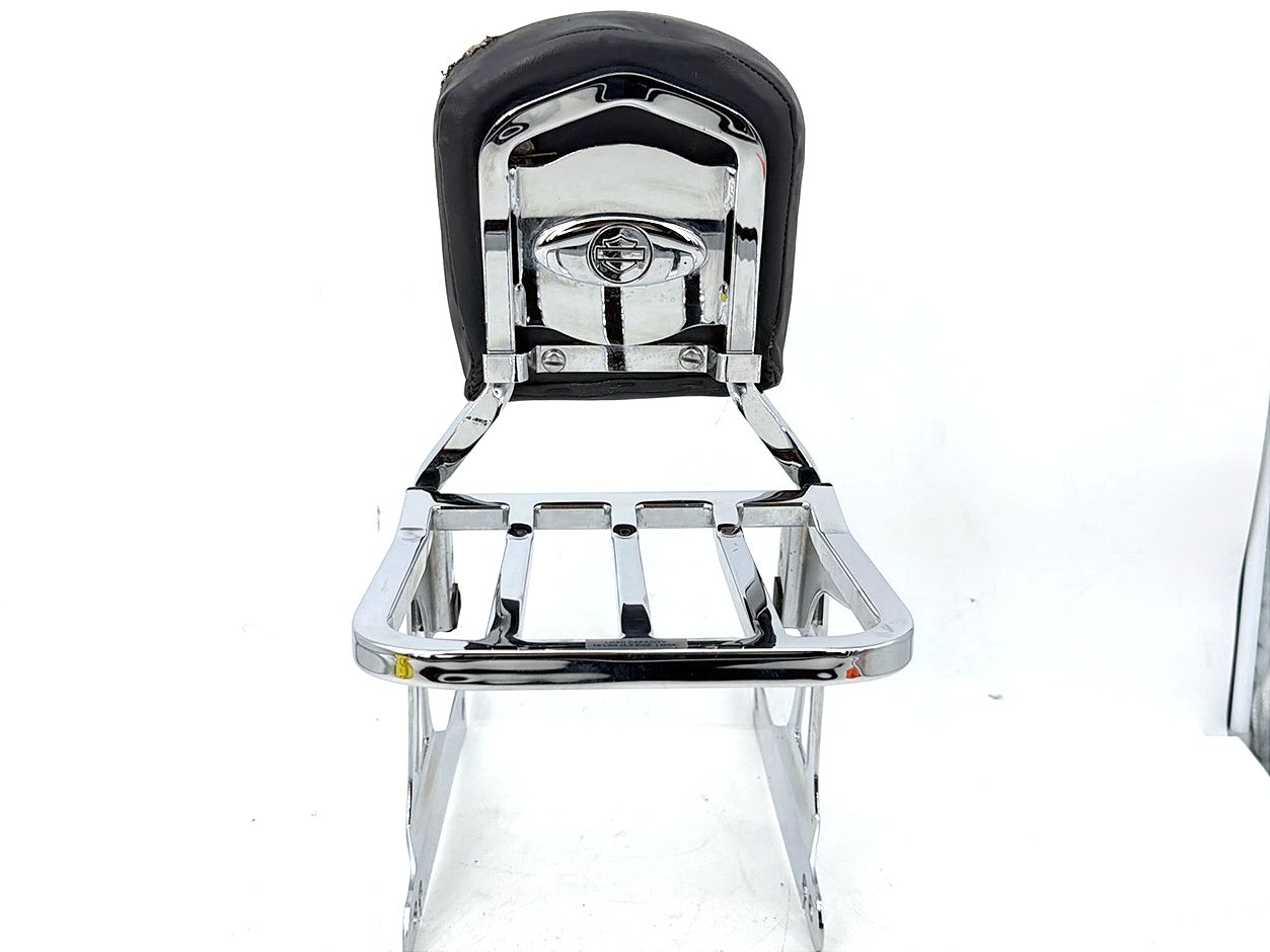 2007 - 2017 Harley-Davidson Dyna Super Glide Custom Rear Sissy Bar w/ Backrest Cushion Pad 52866-06
