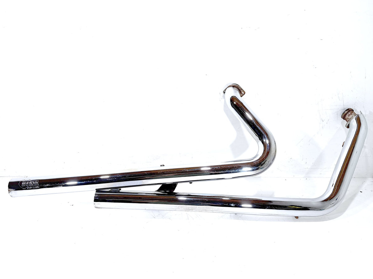 2001 Harley Softail Standard FXST Exhaust Header Pipes Muffler HOOKER Step Tuned