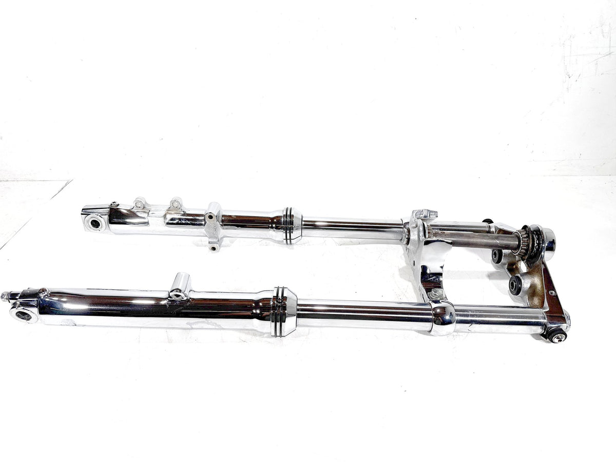 2001 Harley Softail Standard OEM Front Triple Tree Set & LH RH Fork Legs Sliders