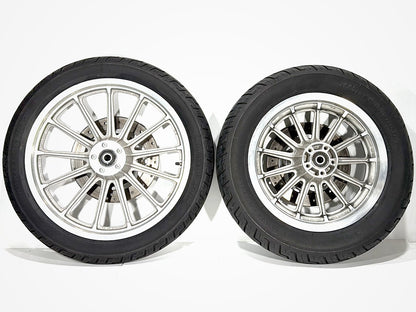 2002 Harley Dyna FXD Super Glide OEM Front & Rear Wheel Rim Tire