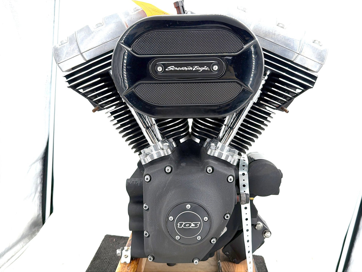 12 Harley Dyna Fat Bob FXDF 103 OEM EFI Twin Cam 103 Engine Motor air-cooled 22K