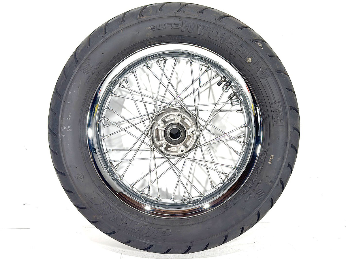 2005 Harley Electra Glide Touring Ultra OEM Front Wheel Rim Tire Spoked 16"