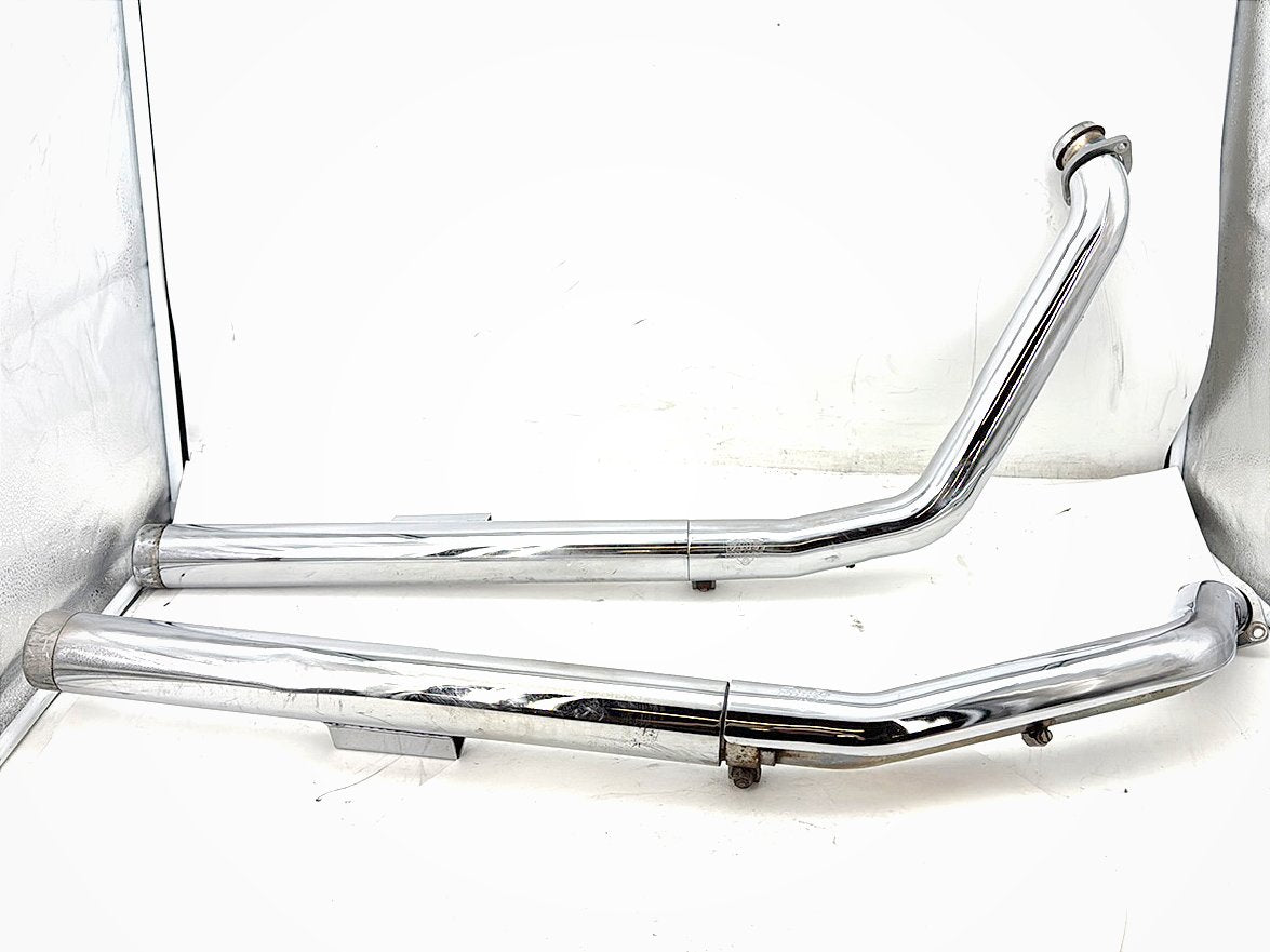 2002 Harley Heritage Softail Classic FLSTC OEM Exhaust Header Pipes Vance & Hines