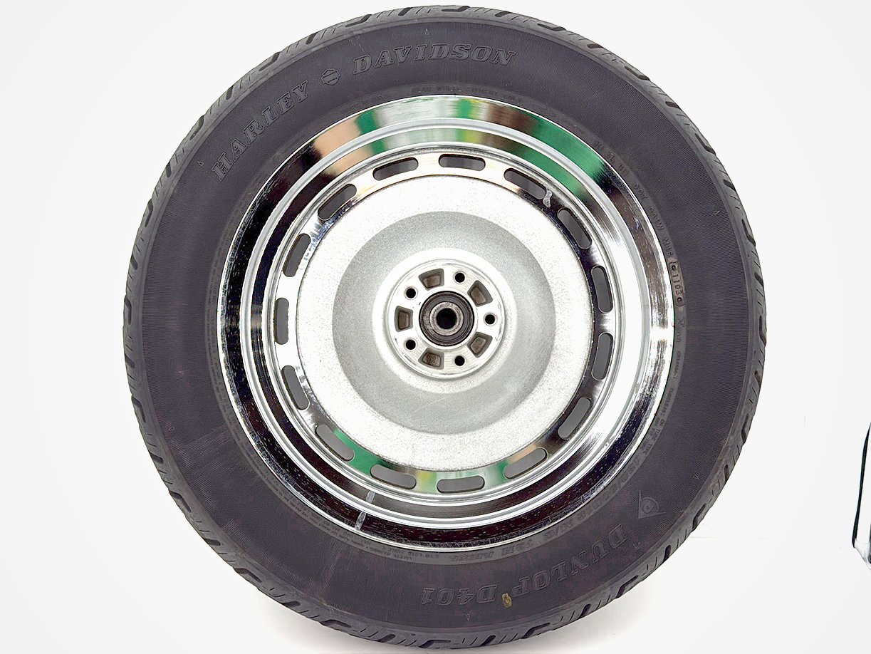 2003 Harley Sportster XL1200C 1200 Anniversary OEM Rear Wheel Rim Tire 130/90B16