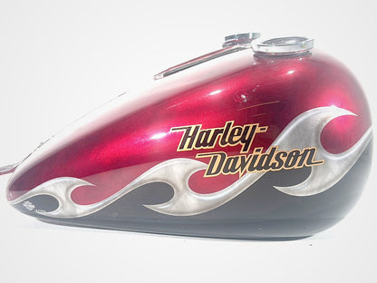 2004 Harley Softail FLSTC Heritage Classic OEM Fuel Gas Tank Gasoline Reservoir