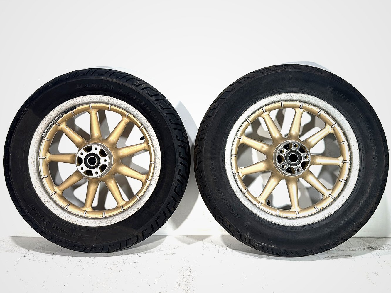 2003 Harley Electra Glide Touring Ultra FLHTCUI OEM Front & Rear Wheel Rim Tire