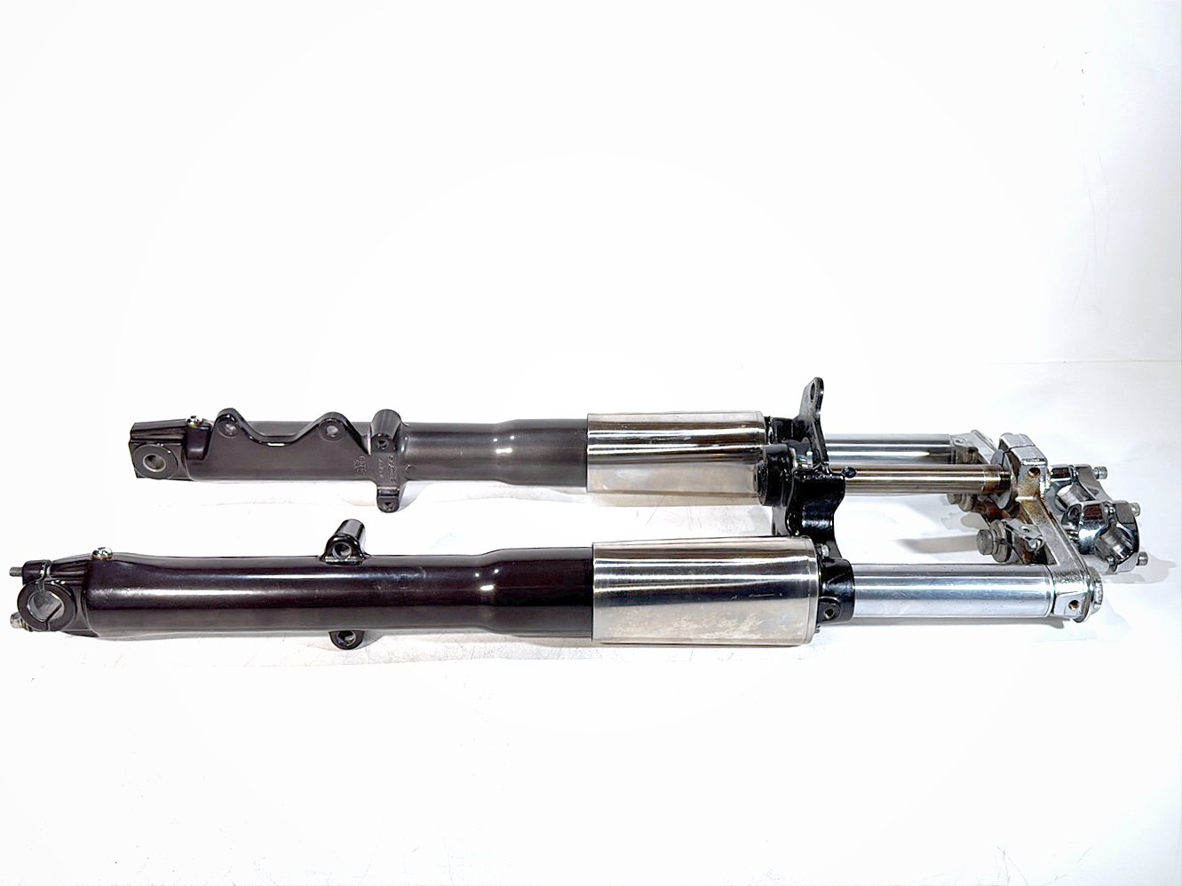 1986 - 1998 Harley-Davidson Softail Heritage Classic Front Triple Tree Set & LH RH Fork Legs Sliders 45915-86 , 56567-86B