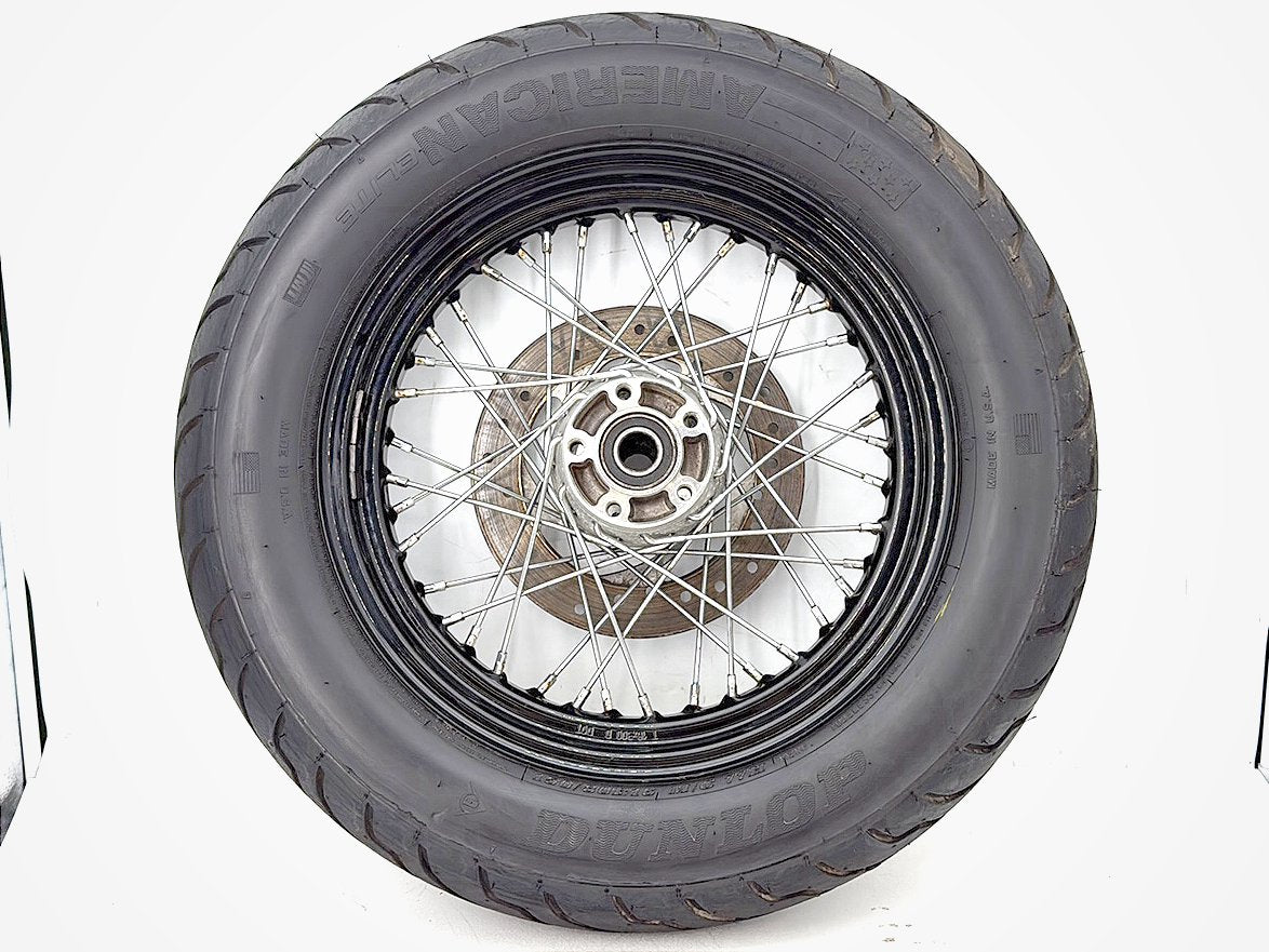 2013 Harley Forty-Eight Sportster 1200X OEM Rear Wheel Rim Tire Spoked