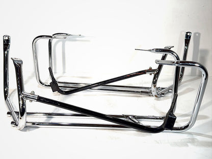 2007 - 2012 Harley-Davidson Touring Electra Glide Ultra Rear Left Right Saddlebag Guard Rails Bar 49193-93