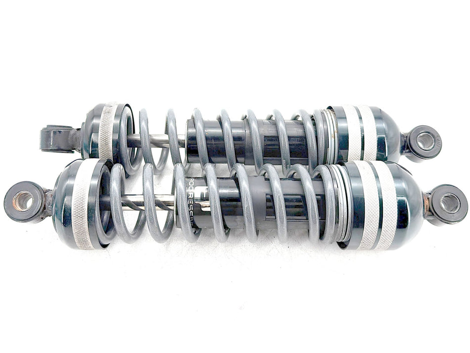 02 Harley Electra Glide Touring FLHT Rear Left Right Shock Absorbers Progressive