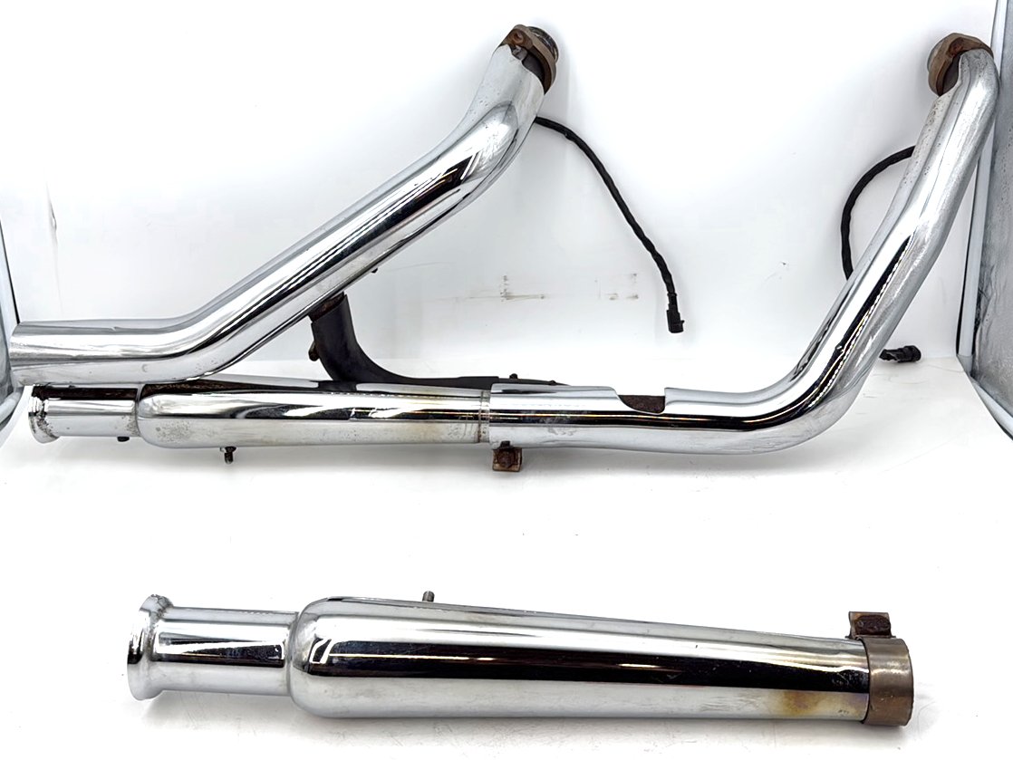 1999 - 2006 Harley-Davidson Dyna Super Glide Exhaust Header Pipes Muffler 65631-06